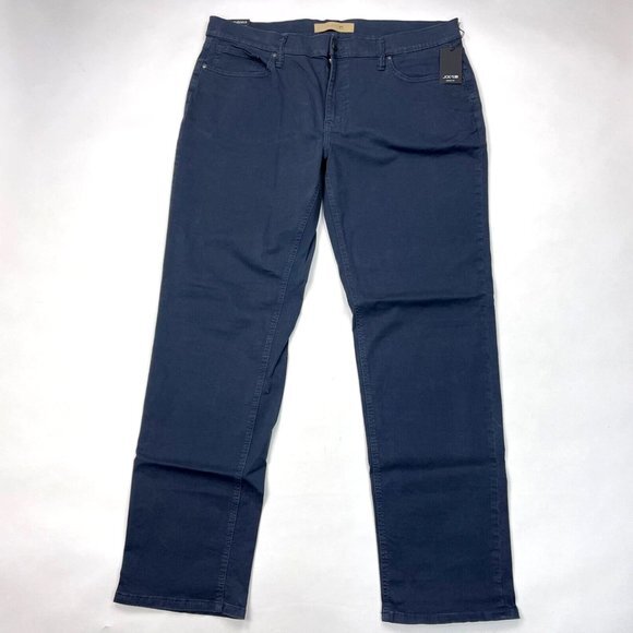 Joe's Brixton Straight Narrow‎ Pants Mens 40 NWT Stretch Cotton 5 Pocket Navy - Picture 1 of 12